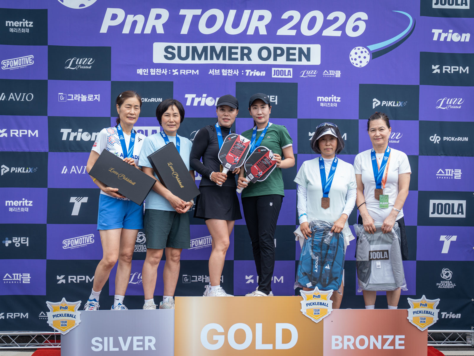 PNR Tour 2026 Summer Open 시상식 현장